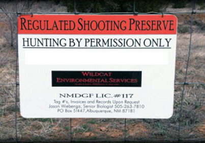 Shooting Preserve